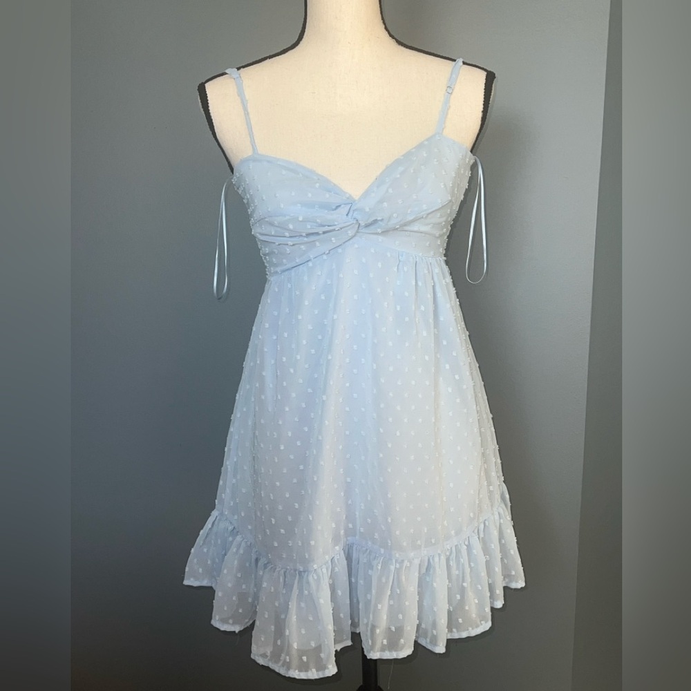 Blue Mini Dress